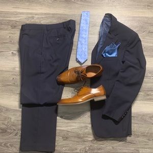 Pronto Uomo Navey blue suit